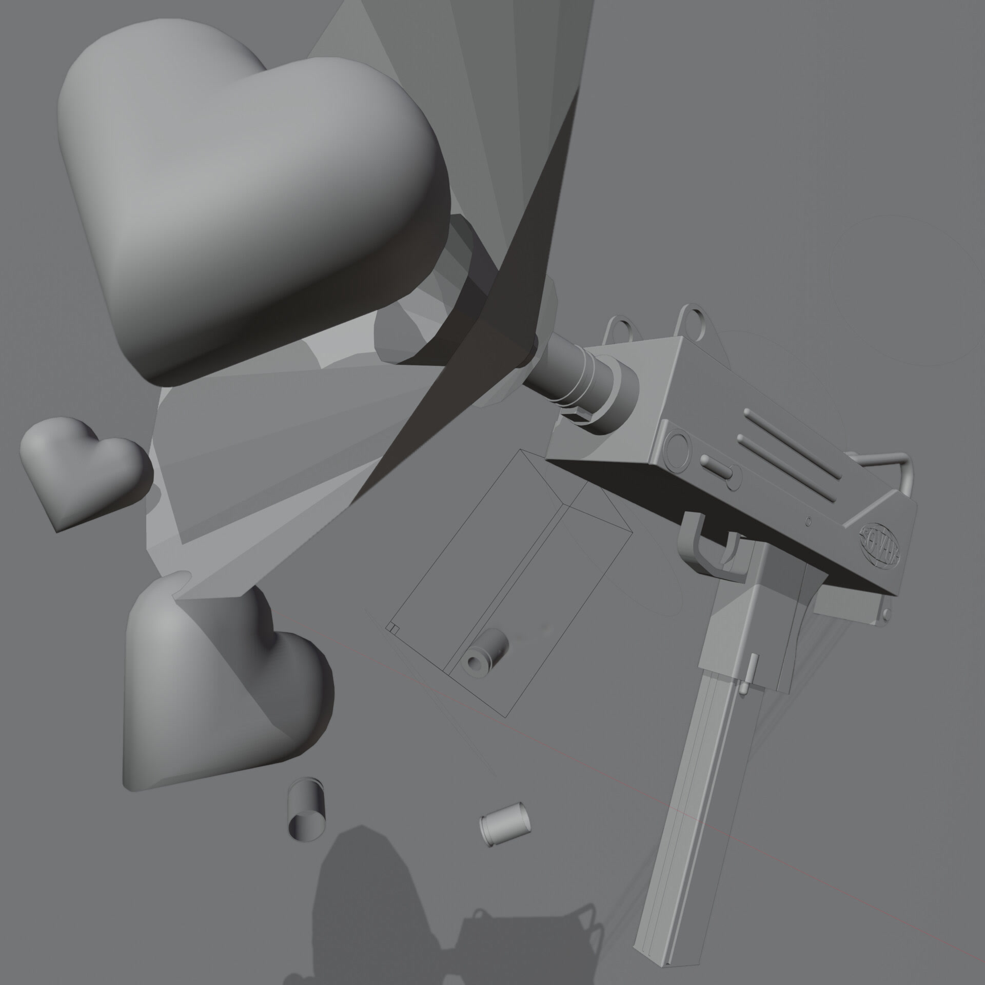 sovux — 3D & Motion Design: Uzi Kill Luv — sovux x uzi kill luv clay (#3)